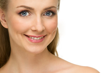 Obraz premium Beautiful girl's face