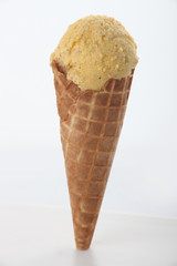vanilla ice cream cone