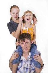 Family lifestyle portrait