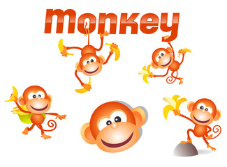 little monkey character