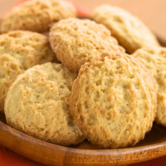 Cookies made with powdered maca or Peruvian ginseng