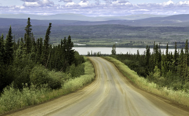 Alaska, road from Fairbanks to Arctic Circle