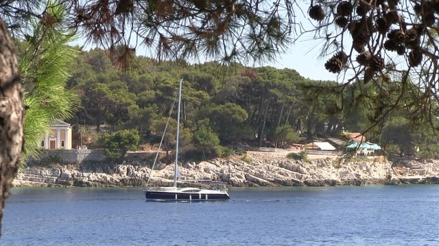 entrer au port croatie