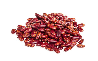 Fototapeta premium kidney beans on white background