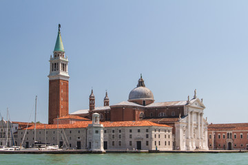 Fototapeta na wymiar widok na wyspę San Giorgio, Wenecja, Włochy