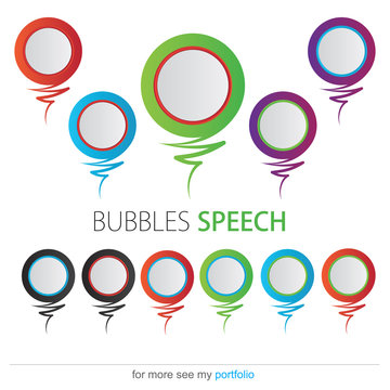 Bubble speech