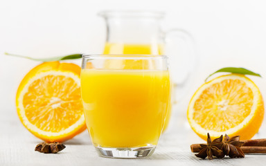 Orange and orange juice