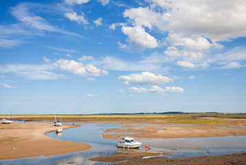 Wells-next-the-Sea, low tide