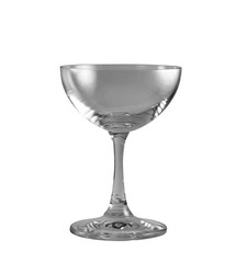 Empty wine glass, isolated on a white background