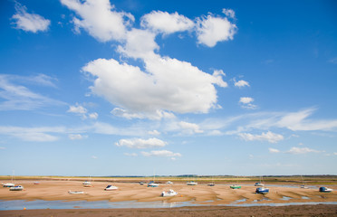 Wells-next-the-Sea, low tide