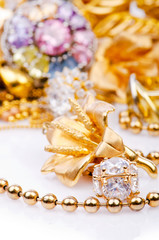 Large collection of gold jewellery