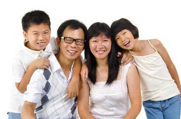 Asian family