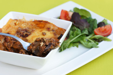 gratin d'aubergines bouchée 1