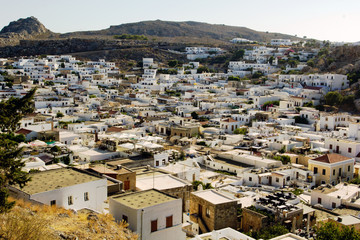 View of Lindos City