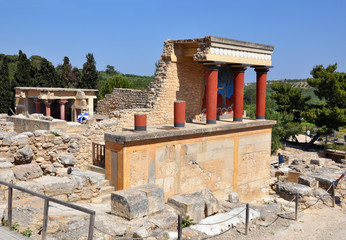 Knoss palase. Arhaeological museum open-air.