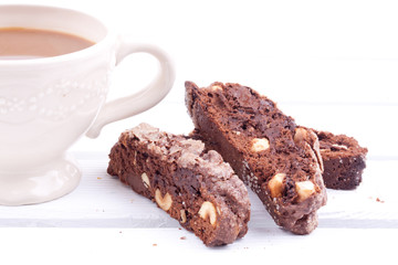 chocolate biscotti