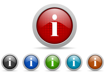 information icons set