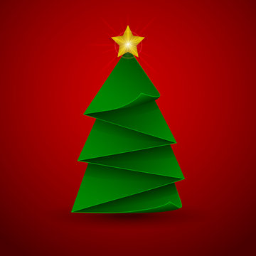 Paper Christmas tree