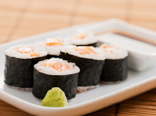 Assortment Of Sushi Rolls