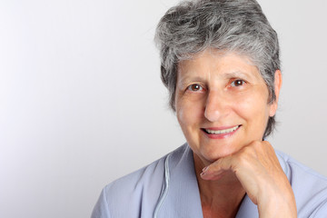 Portrait Of Smiling Senior Woman
