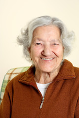 Portrait of a senior woman