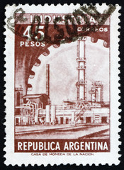Postage stamp Argentina 1966 Industry, Factory