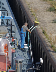 Schleuse, anlegen