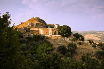 Fototapeta premium Brancaleone Superiore, Calabria, Italy