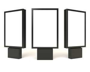 Citylight Plakat Leuchtkasten