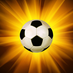 Naklejka premium ball on the light background