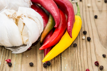 Heap of Chilis with Garlic