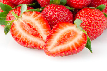 Appetizing strawberries