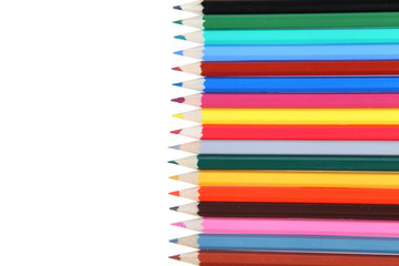 Many-colored pencils
