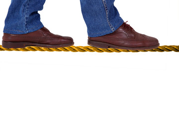 Balance on the tightrope