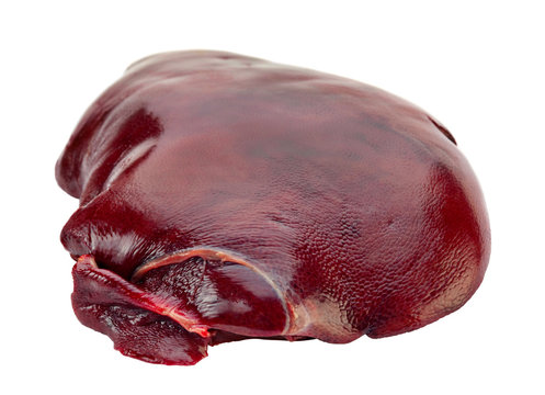 Raw pork liver