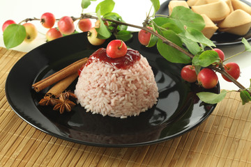 Sweet rice dessert