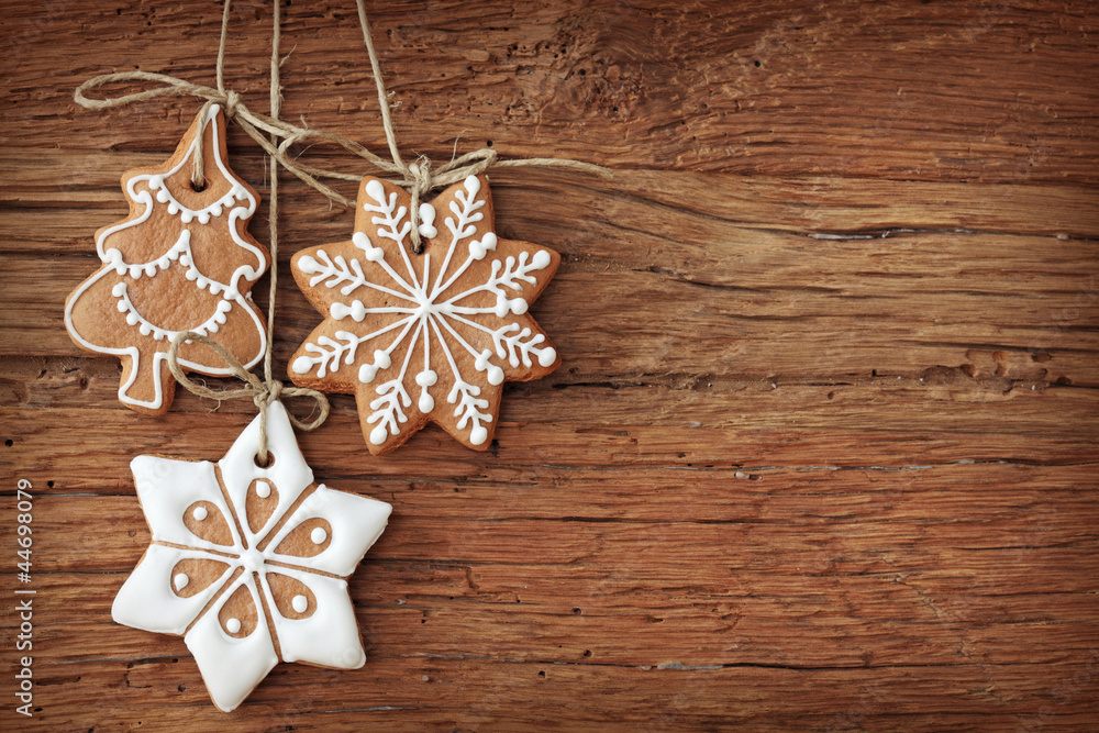 Poster gingerbread cookies