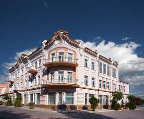 Fototapeta na wymiar old building in Yevpatoria. Crimea.