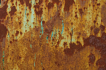 Old rusted metal