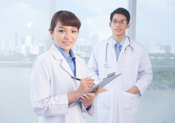 Fototapeta premium Female doctor