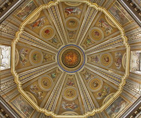 Rome - cupola of Santa Maria di Loreto church