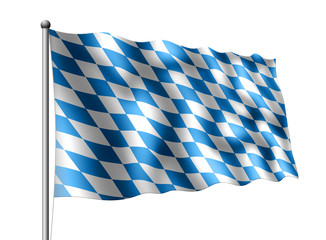 Bayern-Flagge