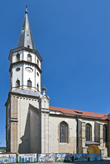 Fototapeta na wymiar Levoca, Gothic Church of St. Jacob