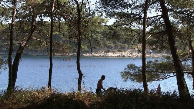 promenade sur la digue