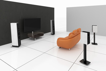 Home Theater Room - 44707028