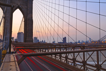 Fototapeta premium Brooklyn Bridge- New York City