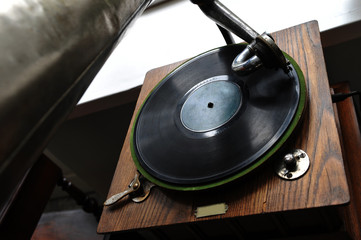 vintage gramophone