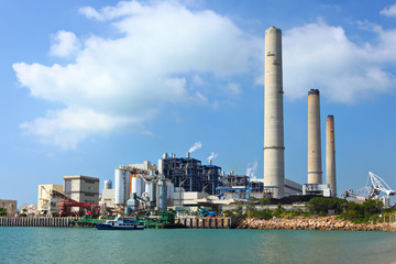 Obraz premium coal power plant