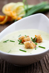 Zucchini soup