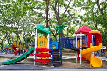 Fototapeta na wymiar playground for children